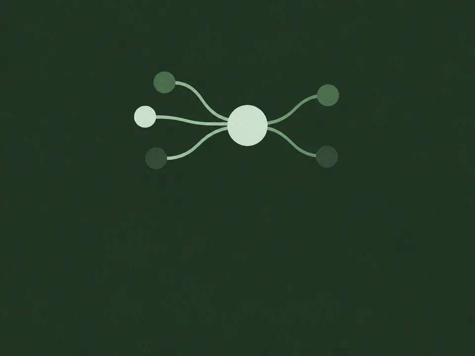 Varios canales unidos a un único punto central