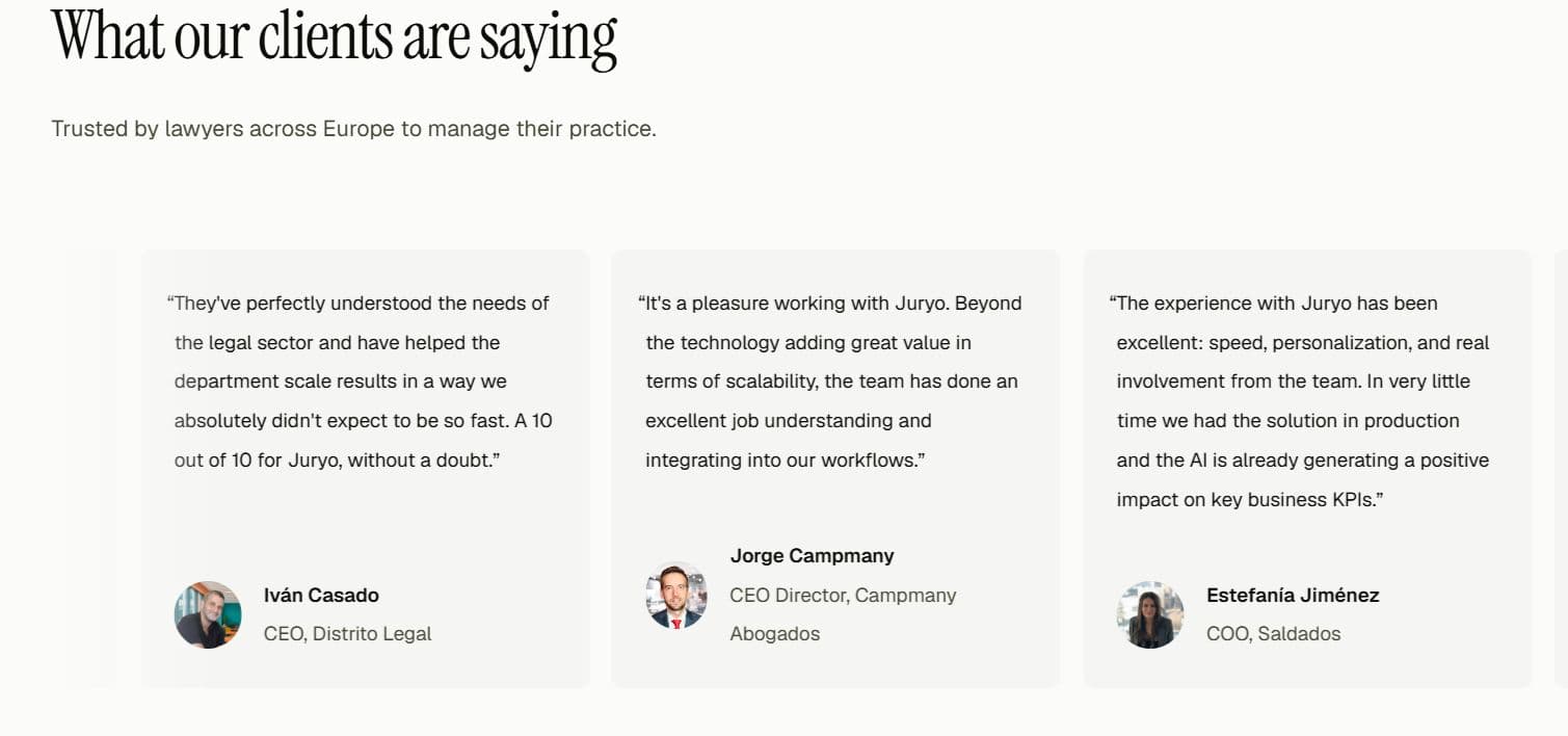 Juryo client review