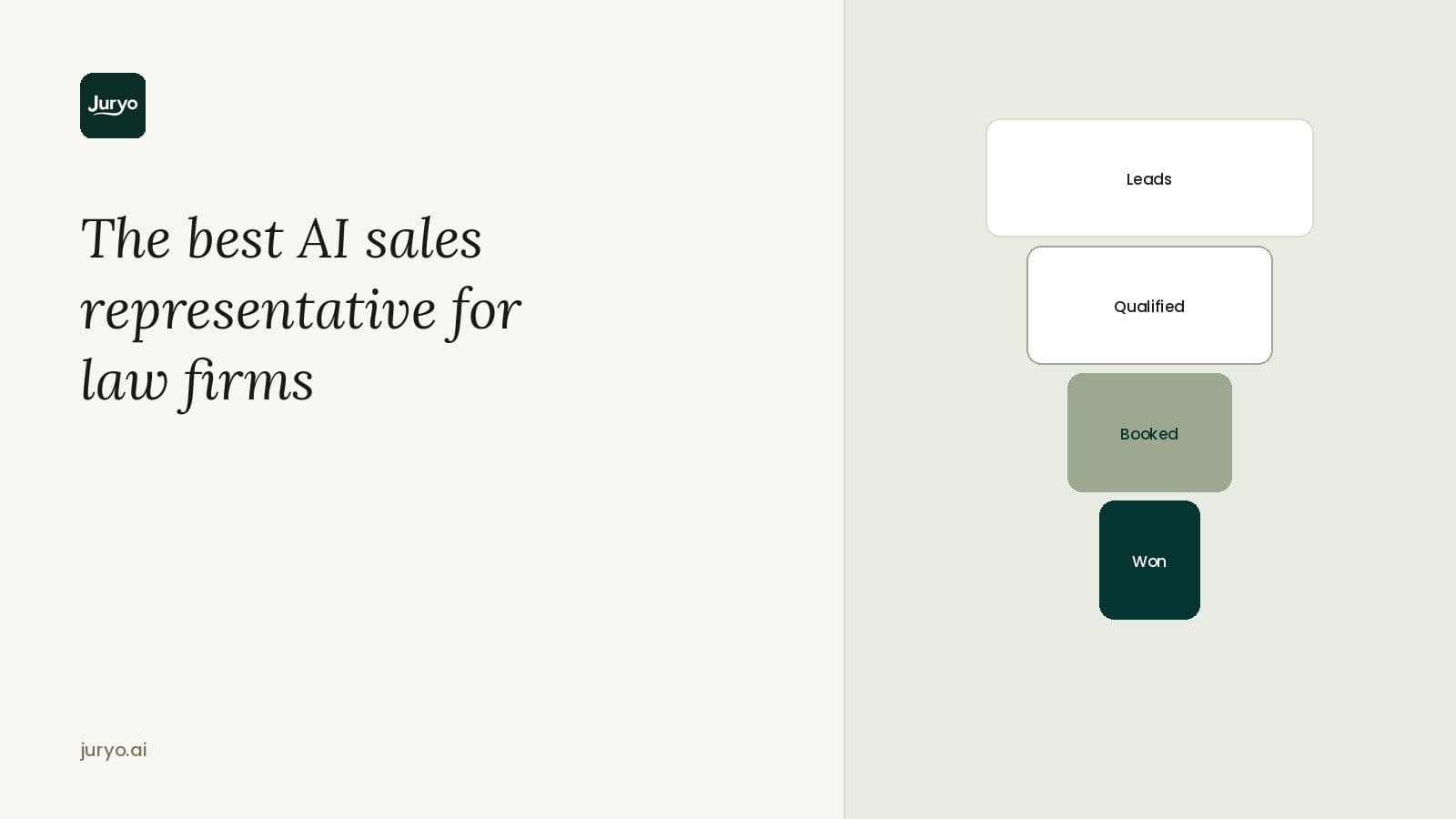 The best AI sales representative for law firms
