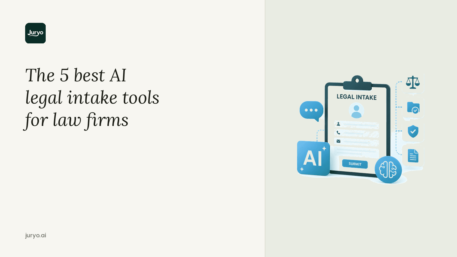 The 5 best ai legi intake tools for law firm